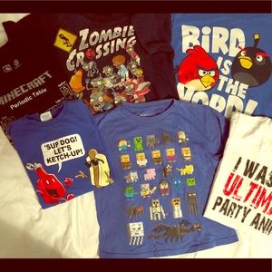 Size 6/7 Graffic Tee bundle